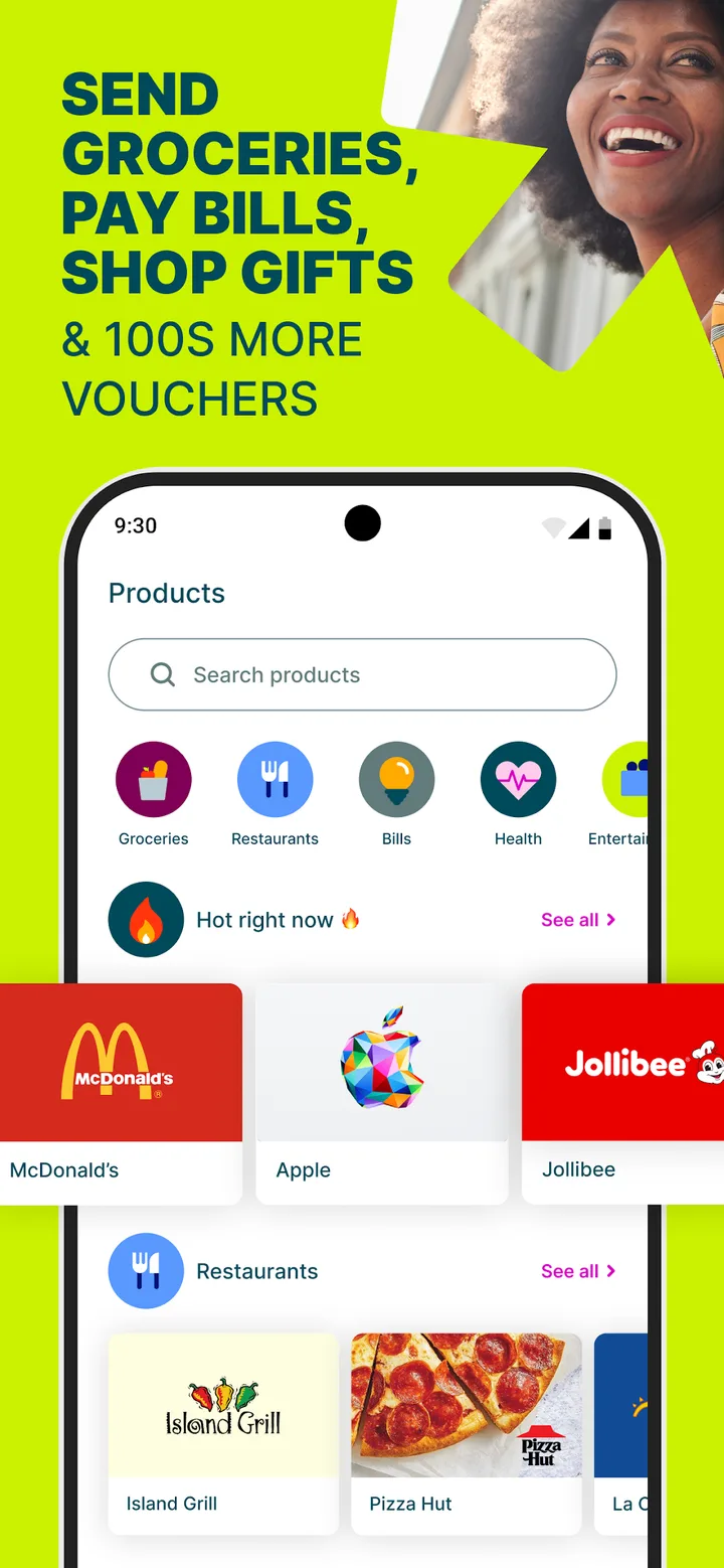 Ding Recharge & Giftcards screenshot 2