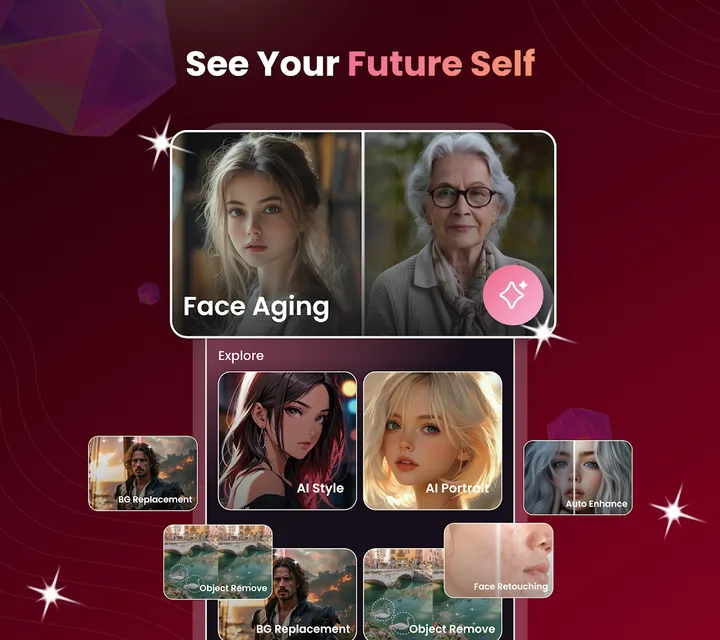 AI Face Aging - Photo Editor screenshot 1