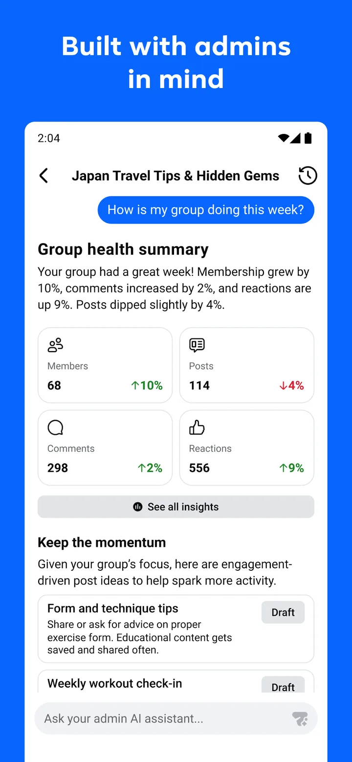 Forum, a Facebook app screenshot 4