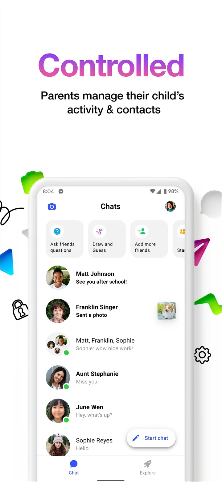 Messenger Kids – The Messaging screenshot 3