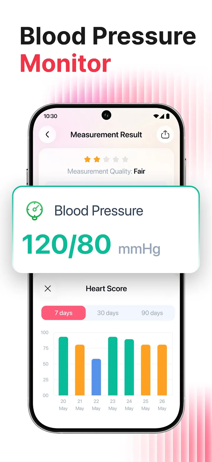 Blood Pressure & HR: FaceVital screenshot 2