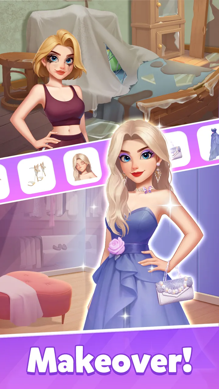 Fancy Screw: Story & Makeover screenshot 2