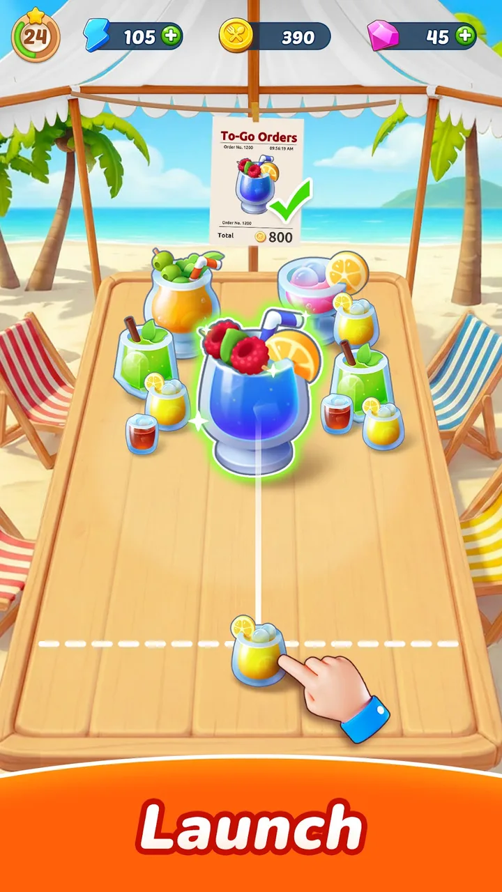 Tasty Travels: Merge Game screenshot 1