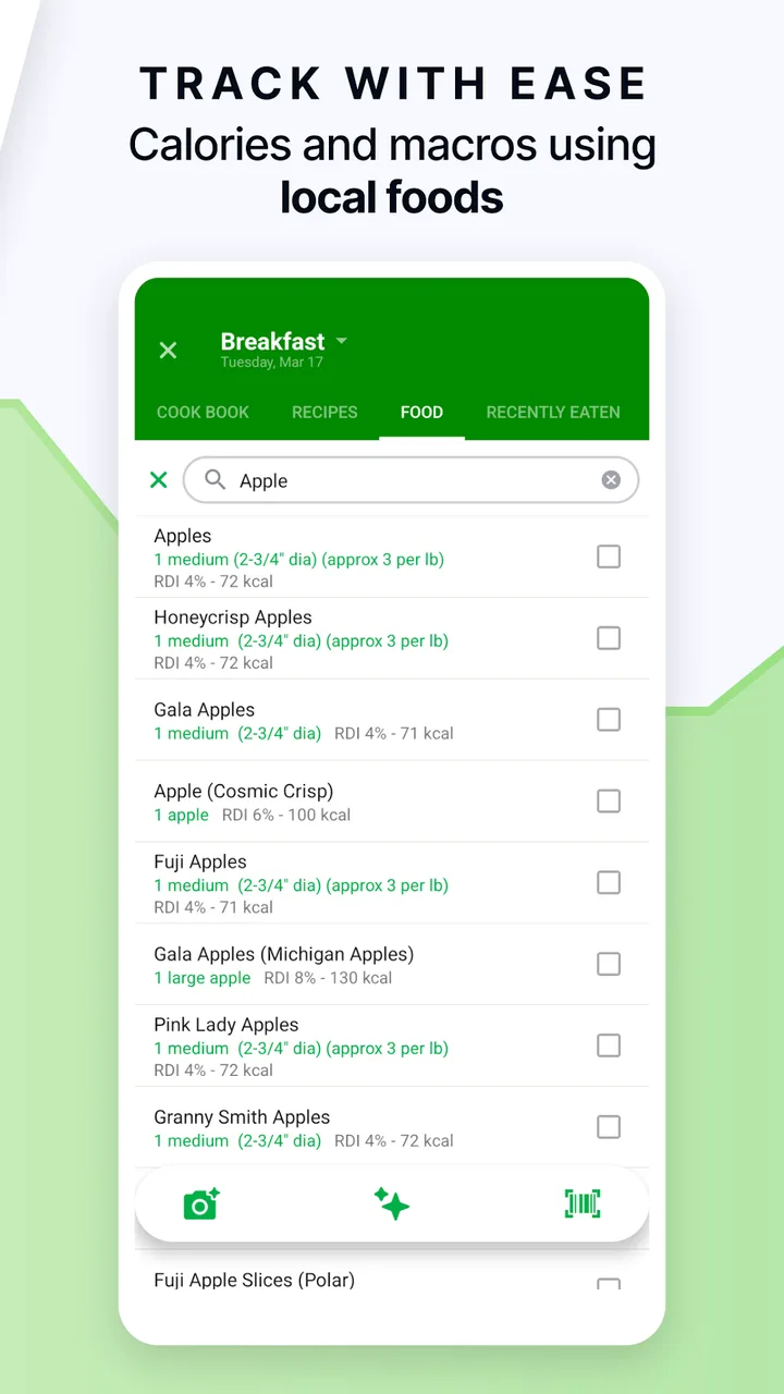 Calorie Counter by fatsecret screenshot 3