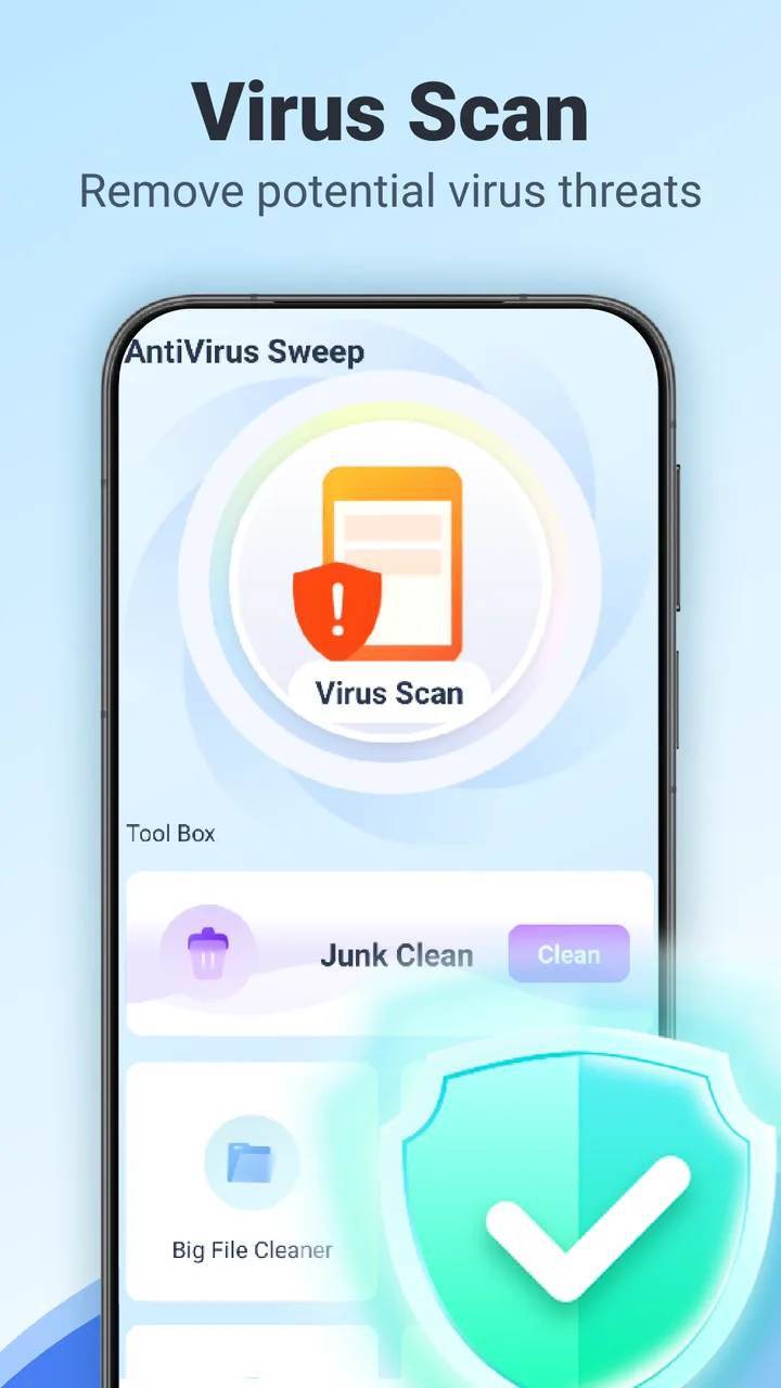AntiVirus Sweep & Security screenshot 1