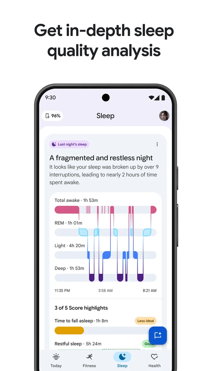 Google Health (Fitbit) screenshot 3