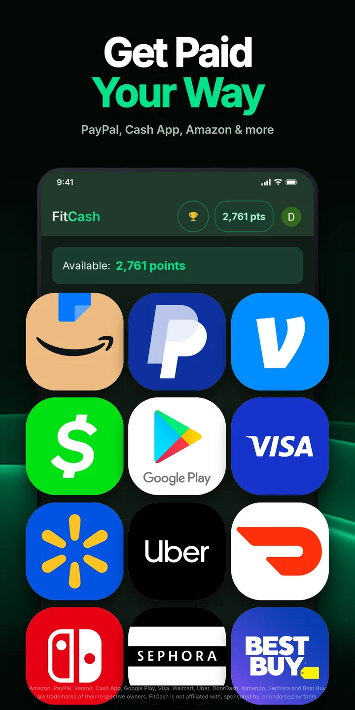 FitCash - get fit, earn cash screenshot 2