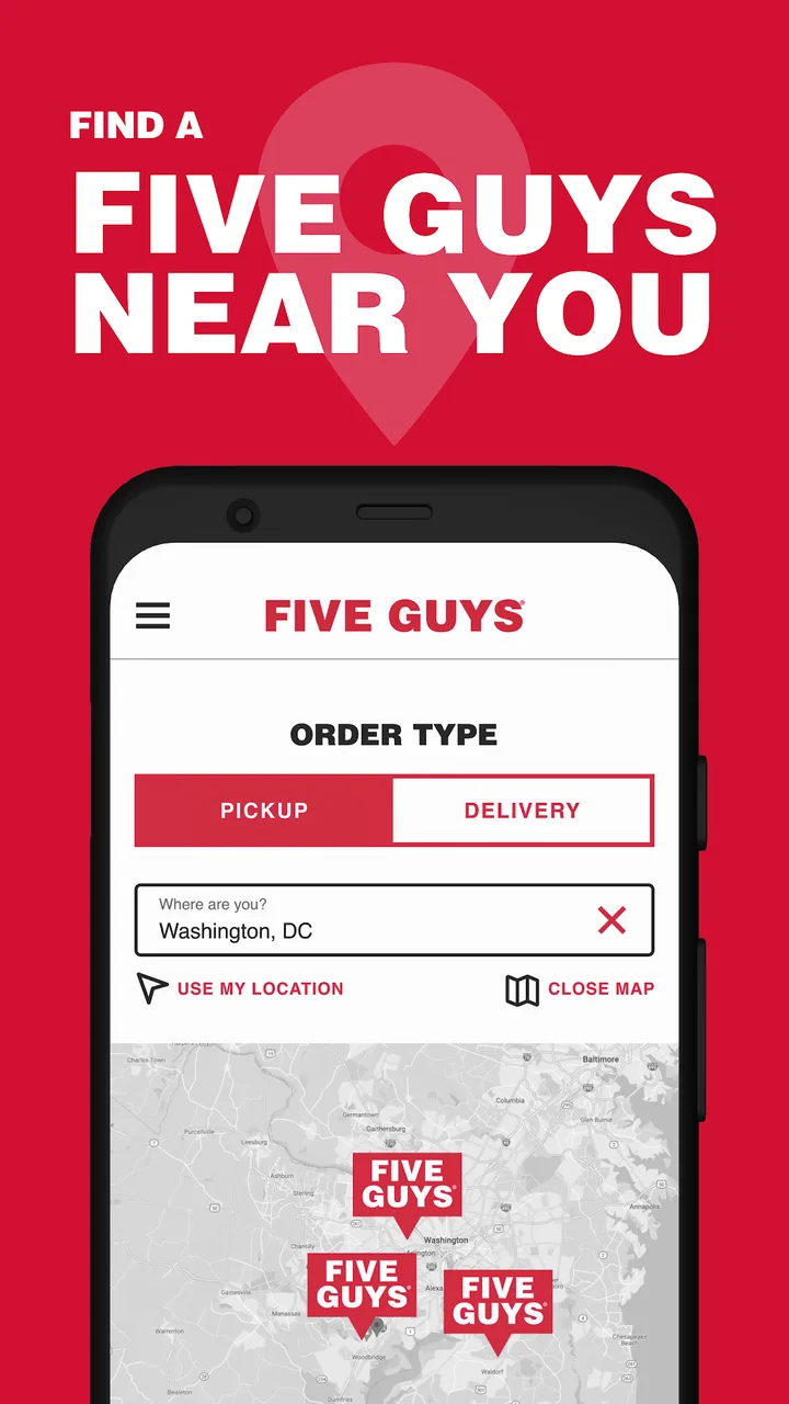 Five Guys Burgers & Fries screenshot 3
