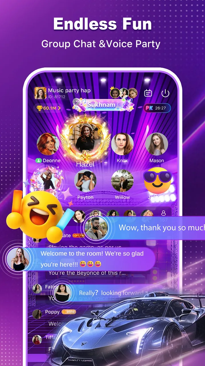 Sugo lite: Live Voice Chat screenshot 3