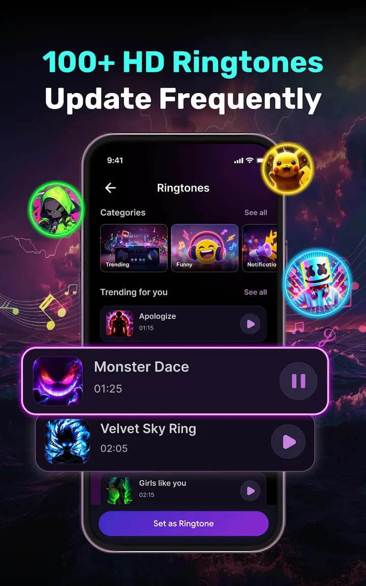 Silly Smile Wallpaper & Sound screenshot 2