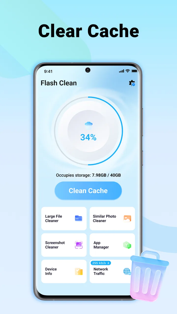 Flash Clean: Storage & Memory screenshot 1