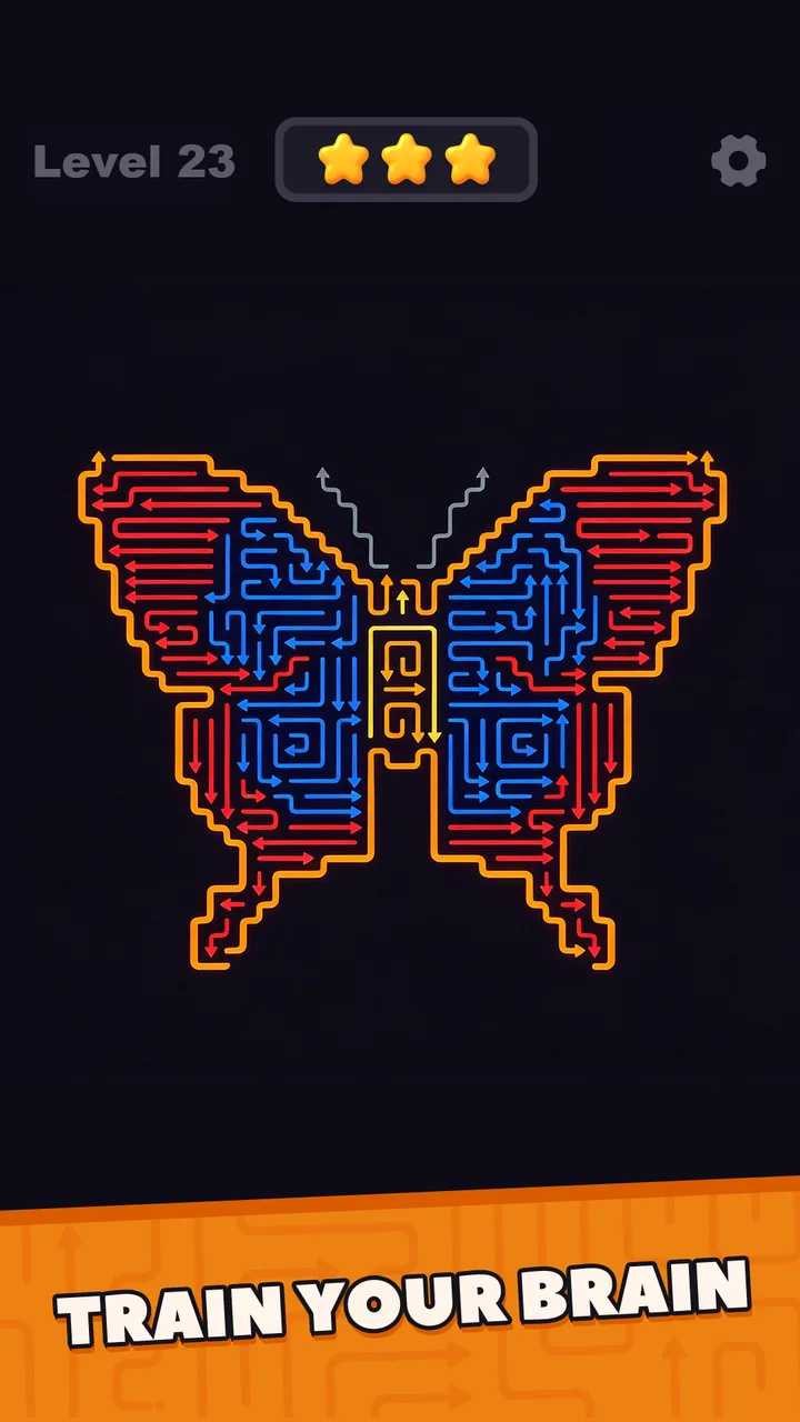 Maze Clear: Tap Away Puzzle screenshot 1