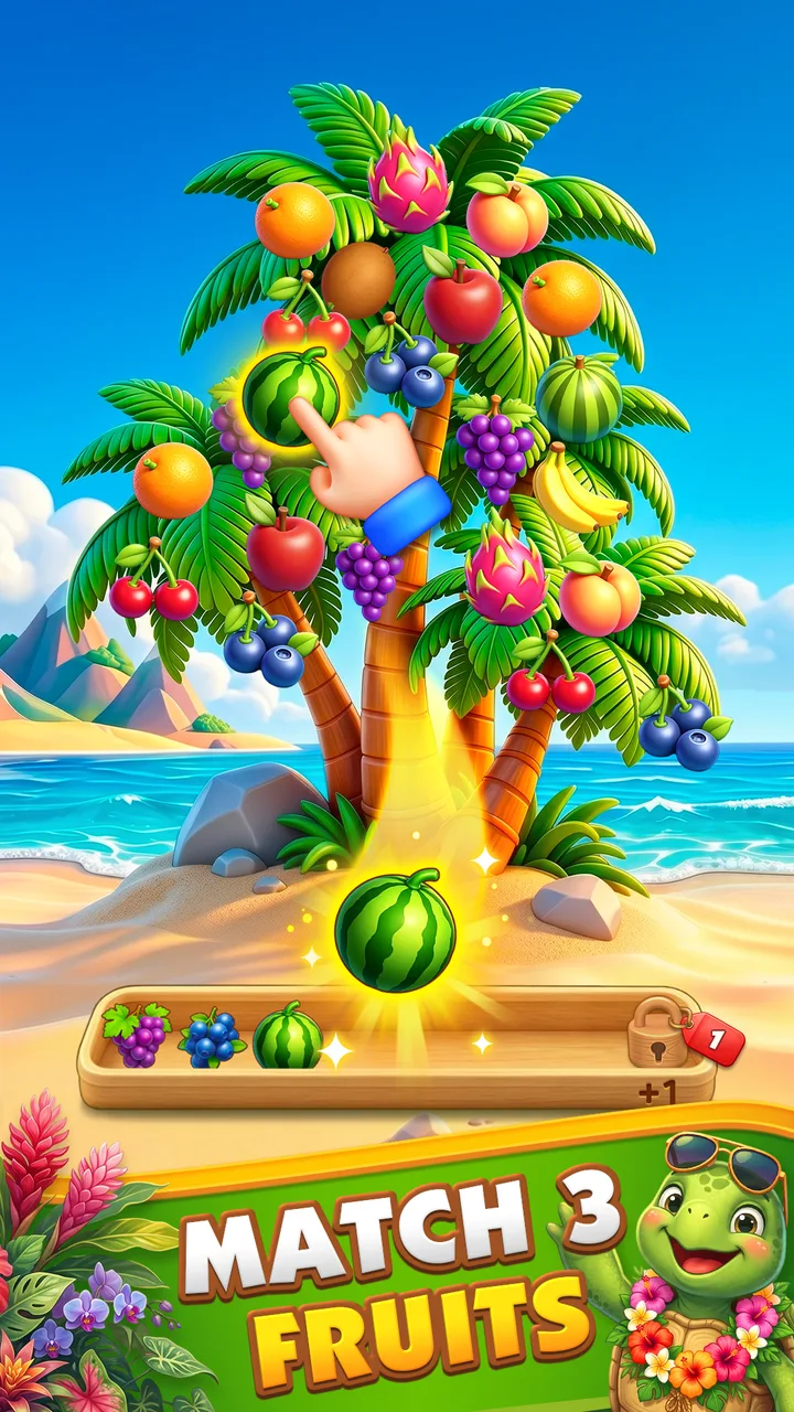 Triple Harvest™: 3D Match Game screenshot 1