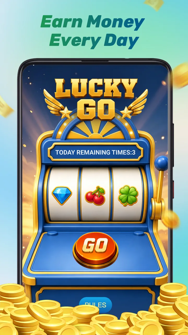 Lucky Tunes - Rewards & Music screenshot 1