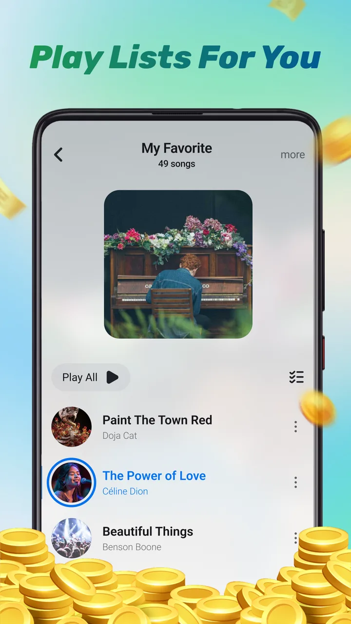Lucky Tunes - Rewards & Music screenshot 3