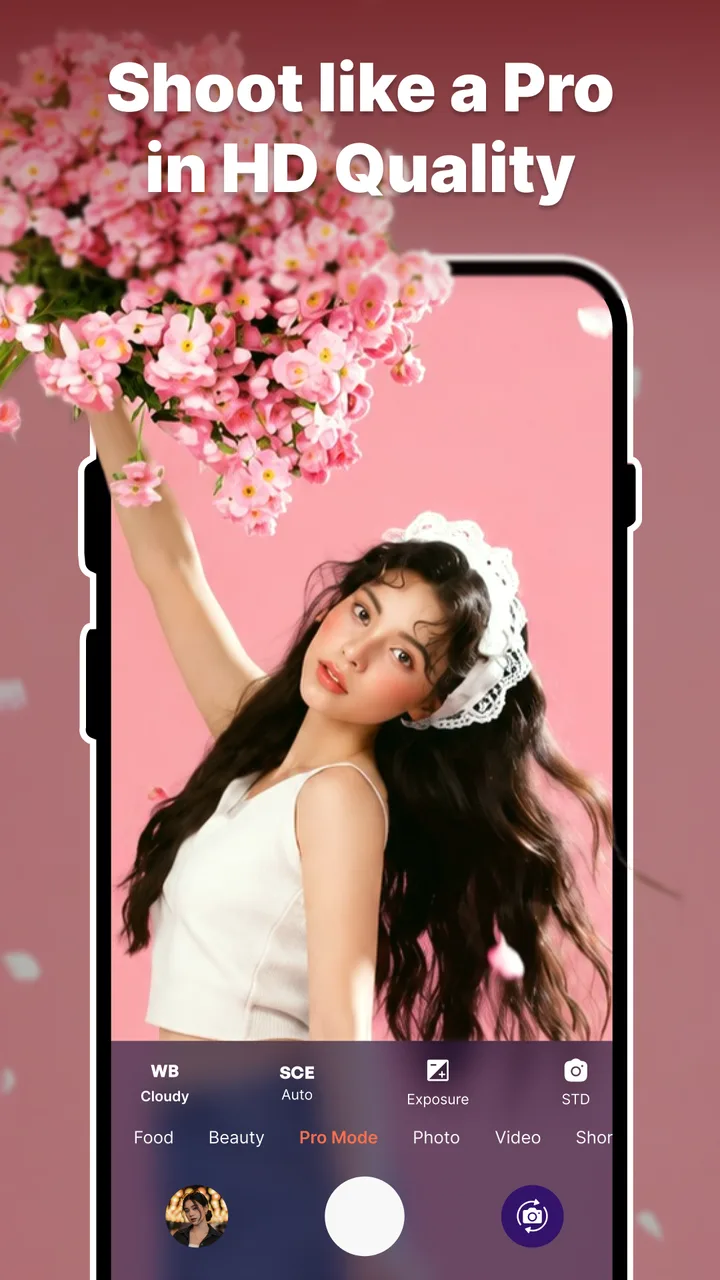 FotoCam Pro: HD Camera screenshot 1