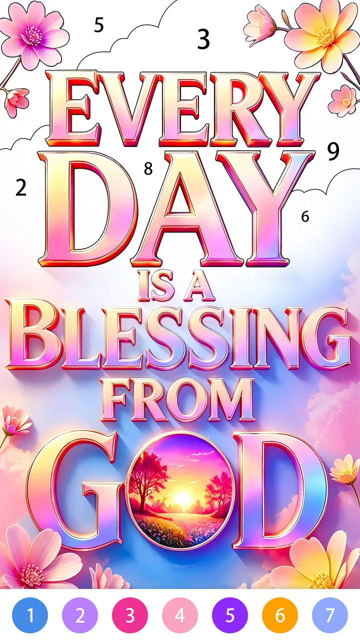 Bible Color - Color By Number screenshot 2