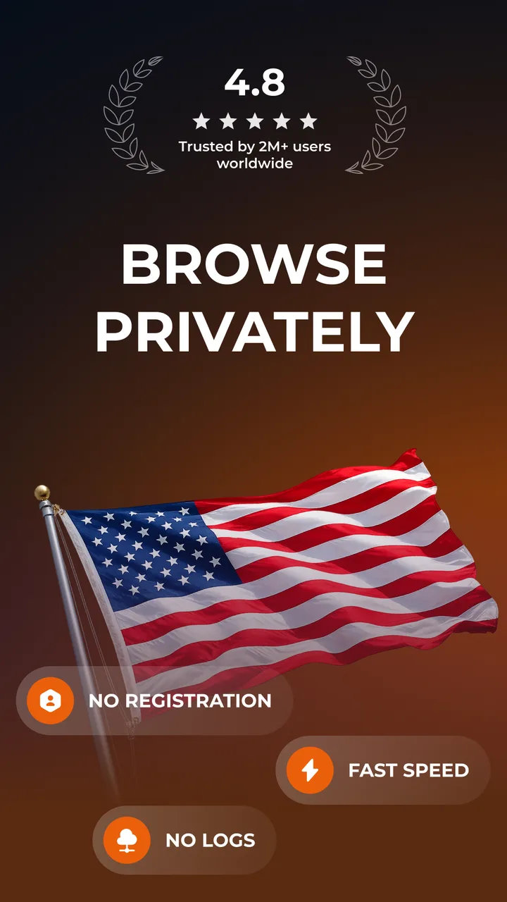 Planet Free VPN ™ Super Proxy screenshot 1