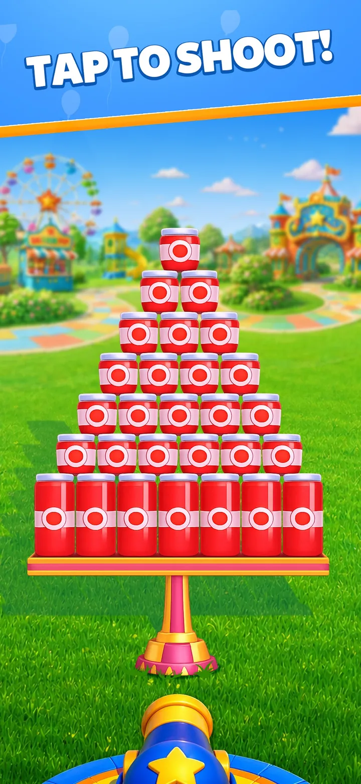 Smash Out: Cannon Fest 3D screenshot 1