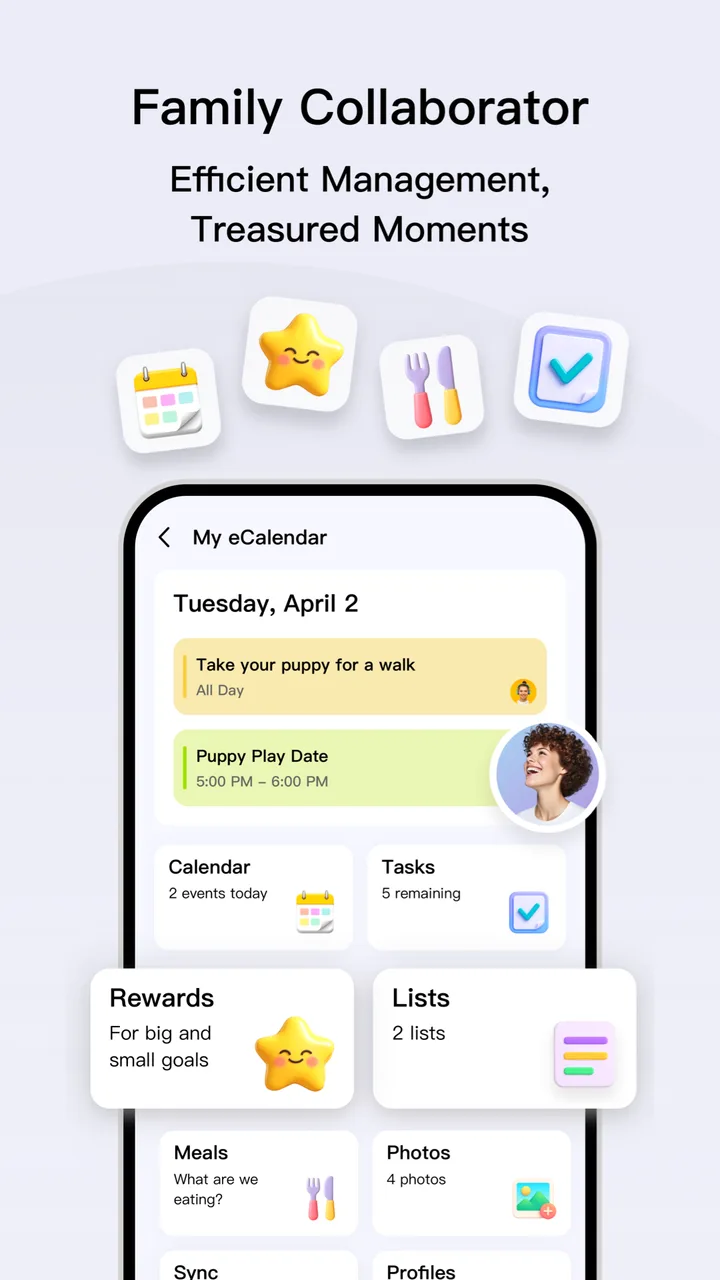 eCalendar - Daily Planner screenshot 1