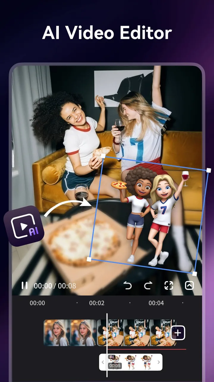 Video Maker Music Video Editor screenshot 1
