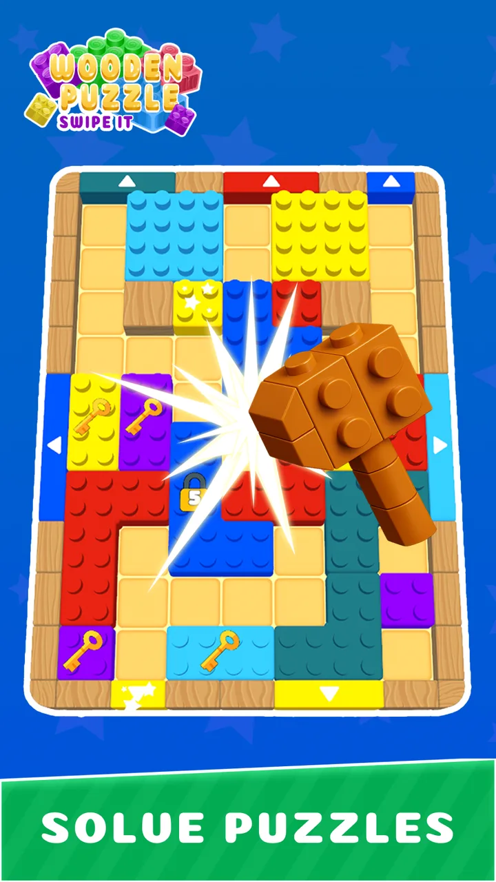 Swipe It: Board Wooden Puzzle screenshot 1