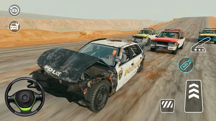 Jumping Car Damage Test Game screenshot 4