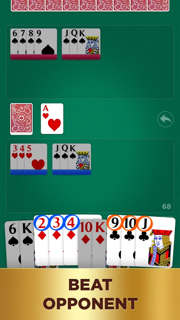 Rummy 500 screenshot 2