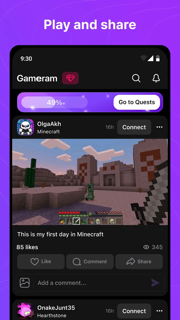 Gameram: Find gaming teammates screenshot 3