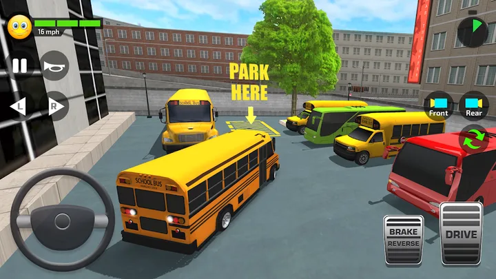 School Bus Simulator Driving screenshot 1
