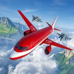 City Airplane Flight Games 3D icon