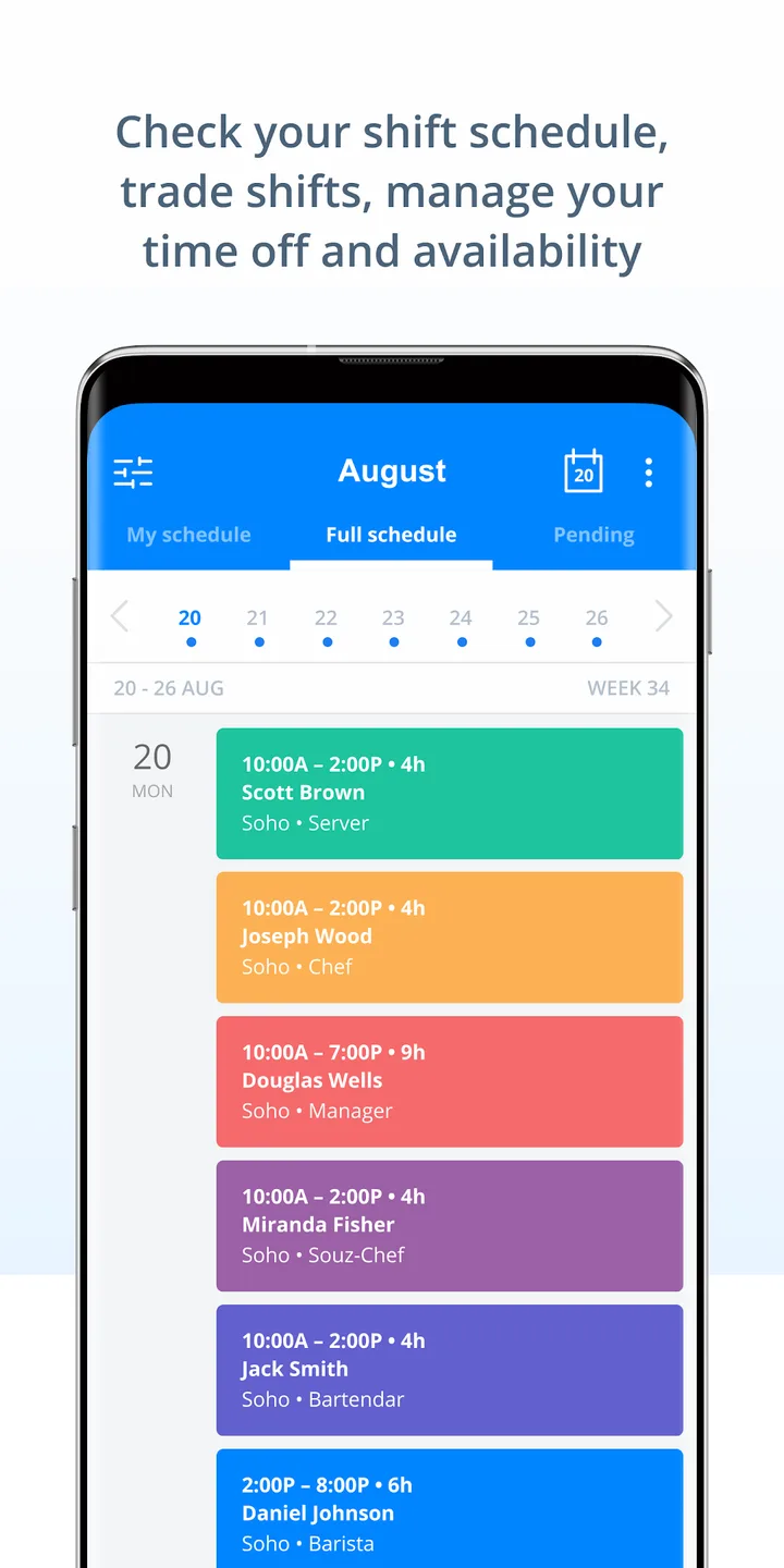 Sling: Employee Scheduling App screenshot 3