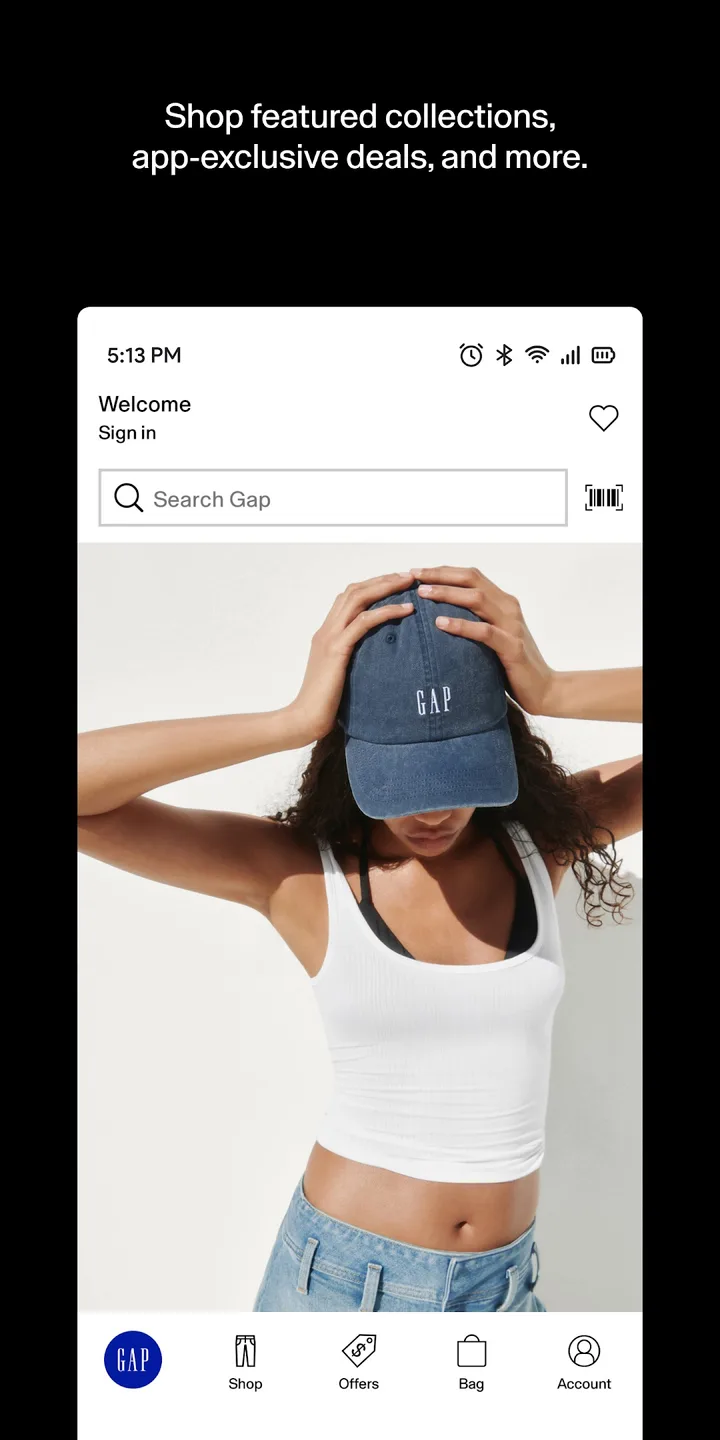 Gap screenshot 2
