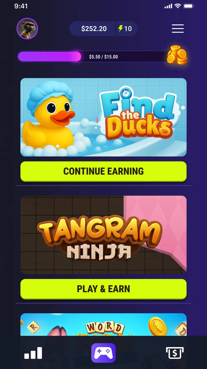 Game Cashouts – Play & Earn screenshot 3
