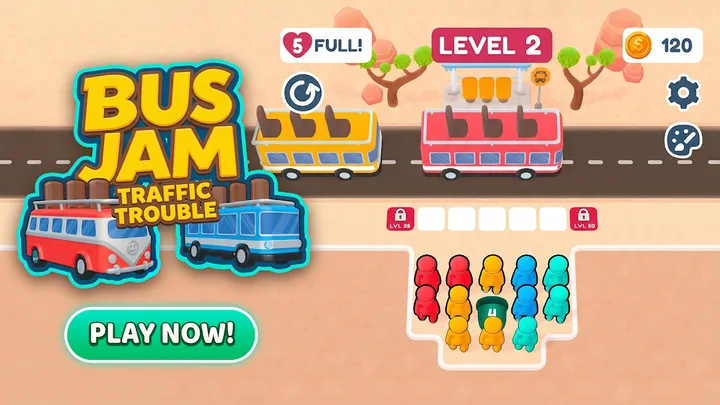 Bus Jam: Traffic Trouble screenshot 1