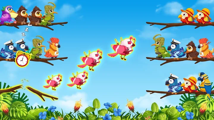 Bird Sort 2: Color Puzzle screenshot 4