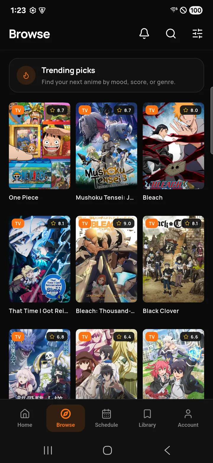 AniBay - Discover Anime screenshot 2