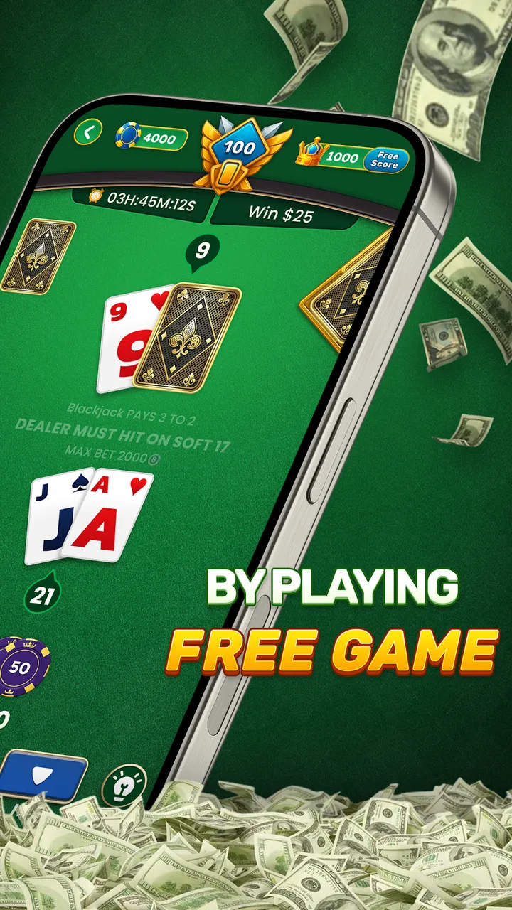 Blackjack Cash screenshot 2