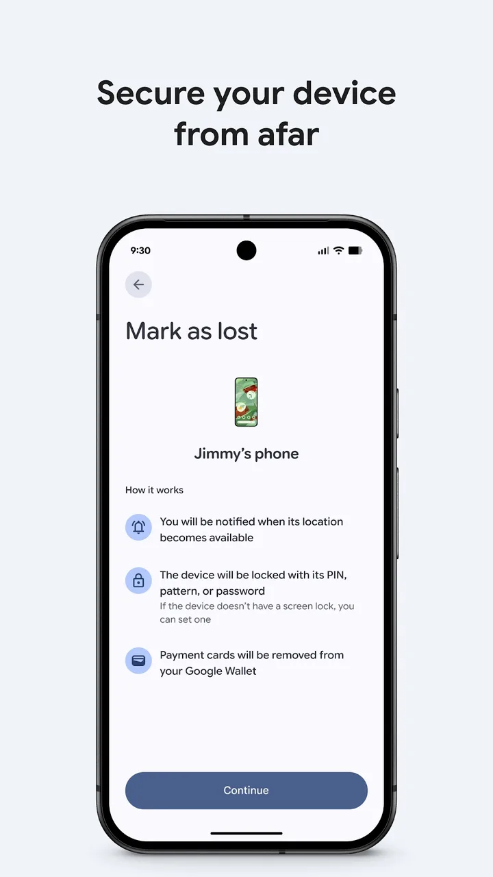 Google’s Find Hub screenshot 3