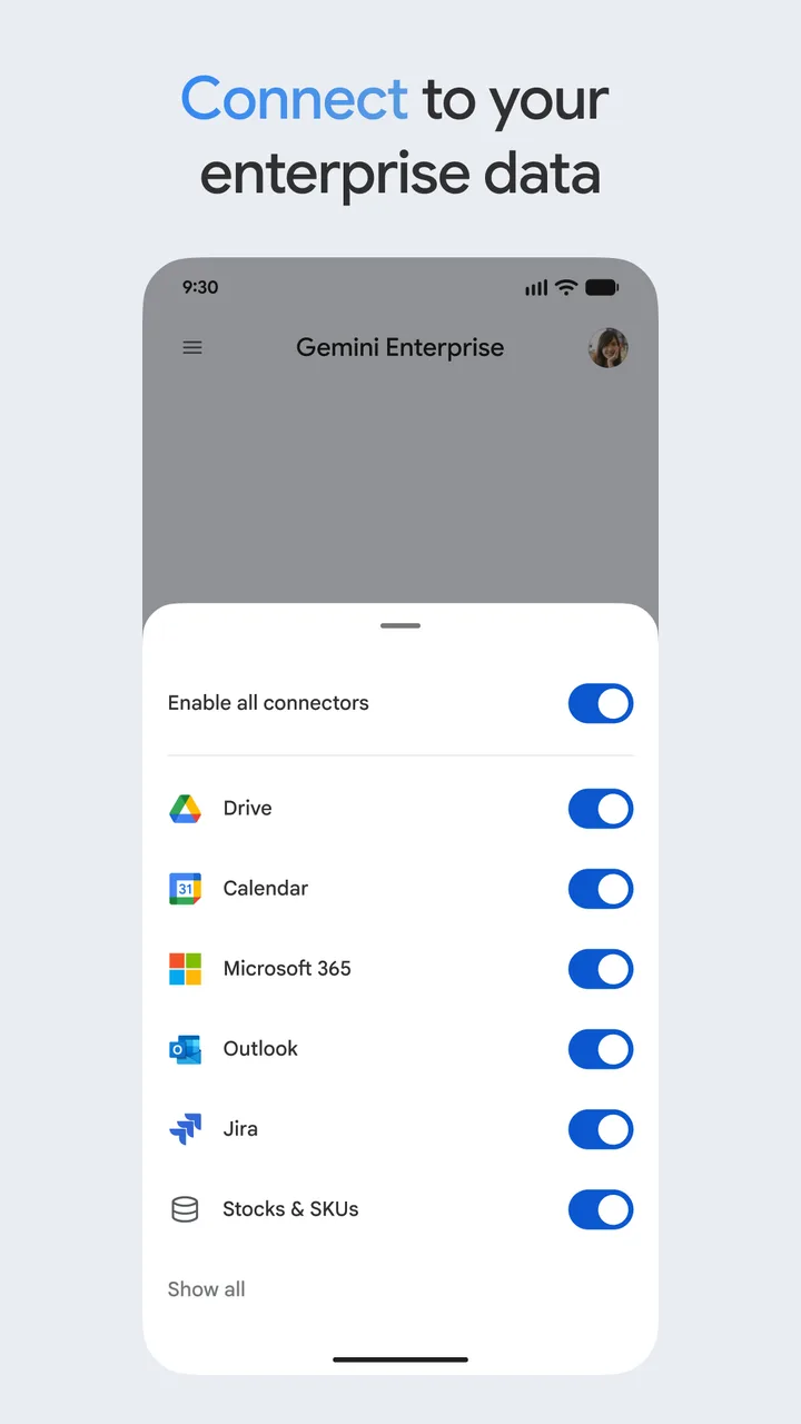 Google Gemini Enterprise screenshot 2