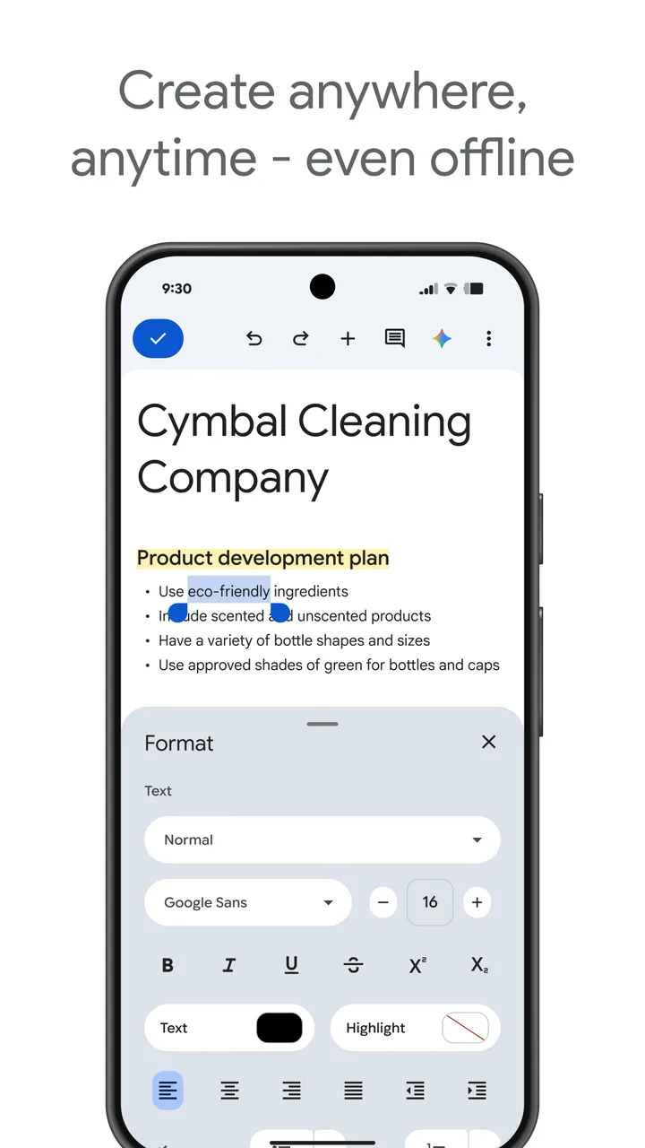Google Docs screenshot 4