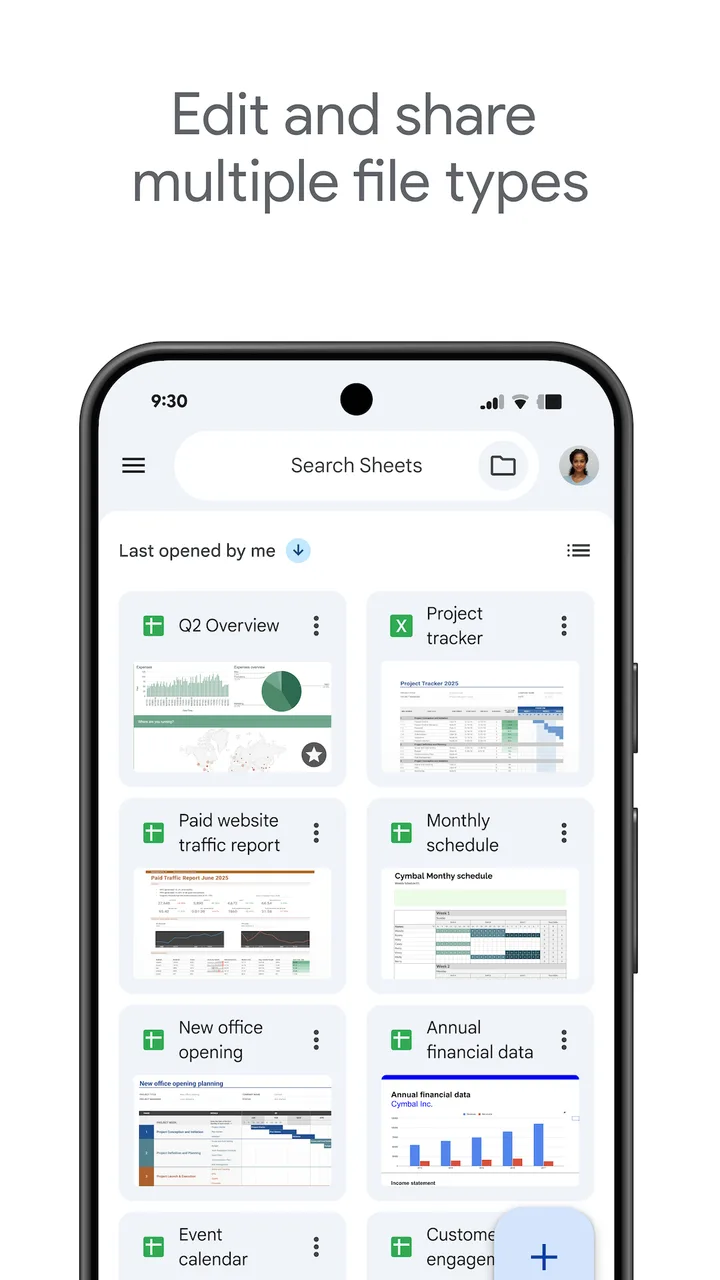 Google Sheets screenshot 3