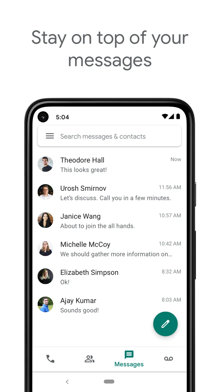 Google Voice screenshot 3