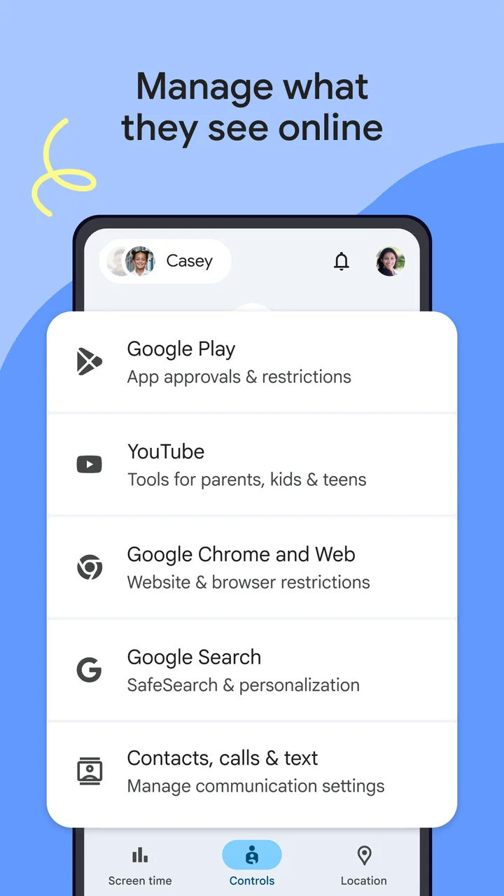 Google Family Link screenshot 3