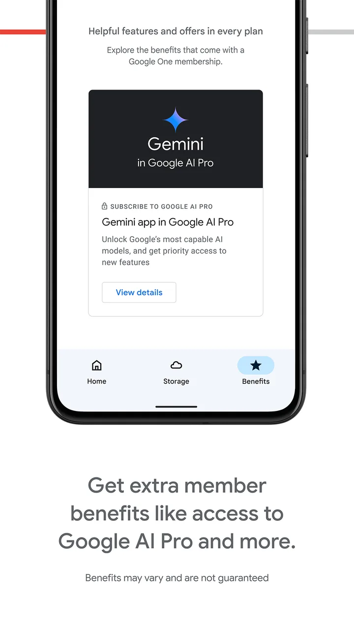 Google One screenshot 4