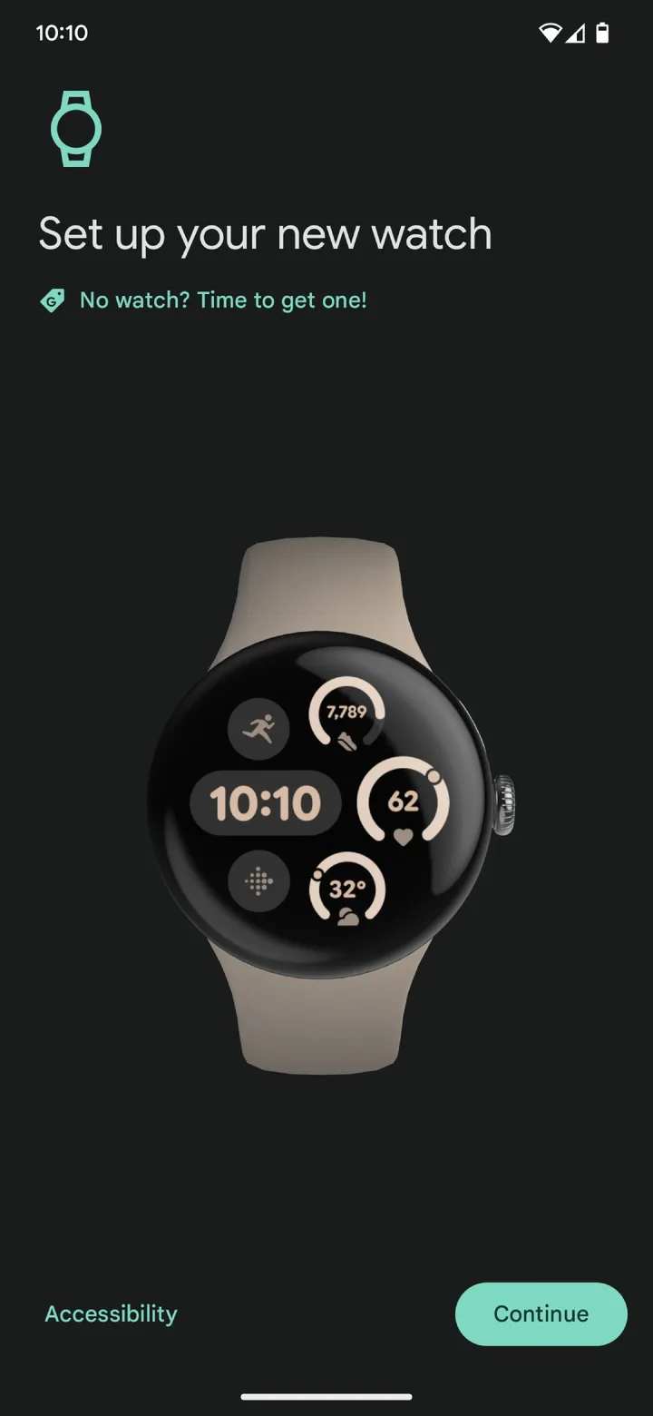 Google Pixel Watch screenshot 1