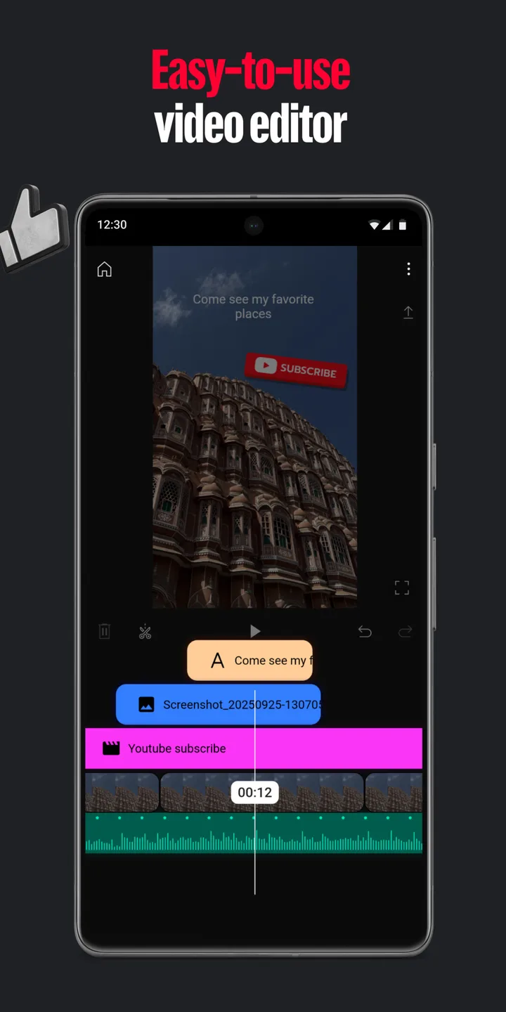 YouTube Create screenshot 1