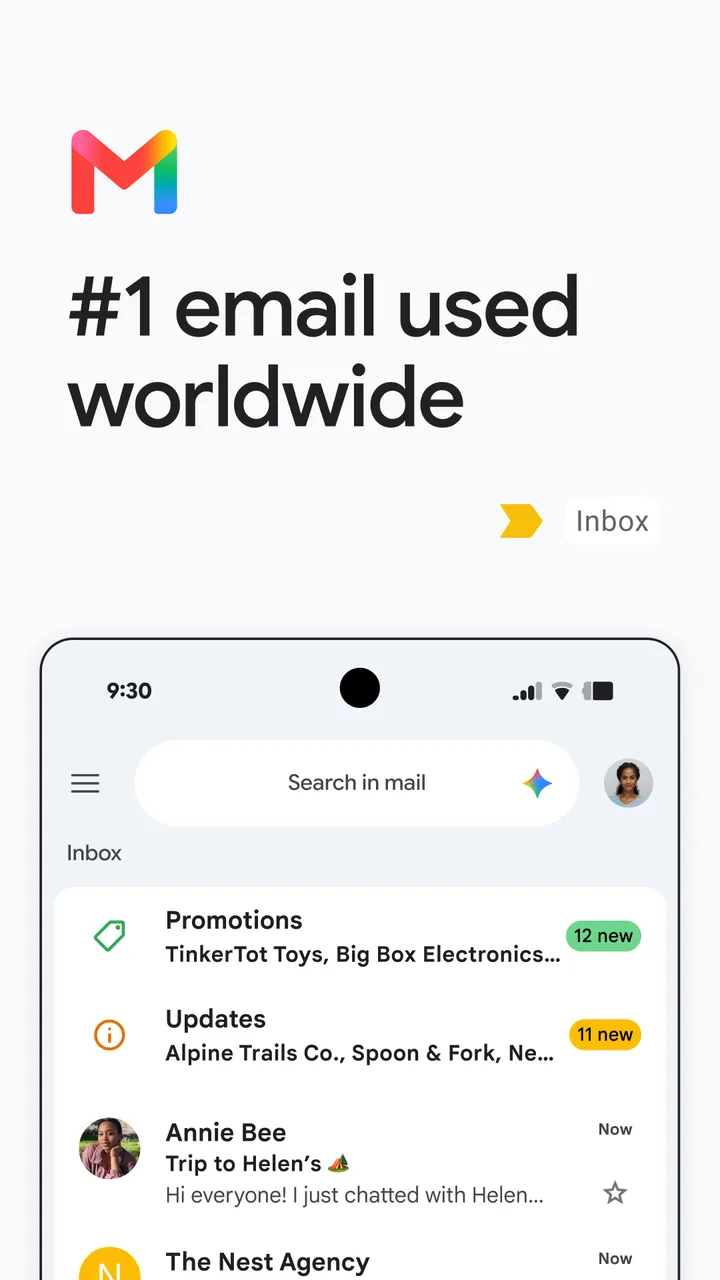 Gmail screenshot 1