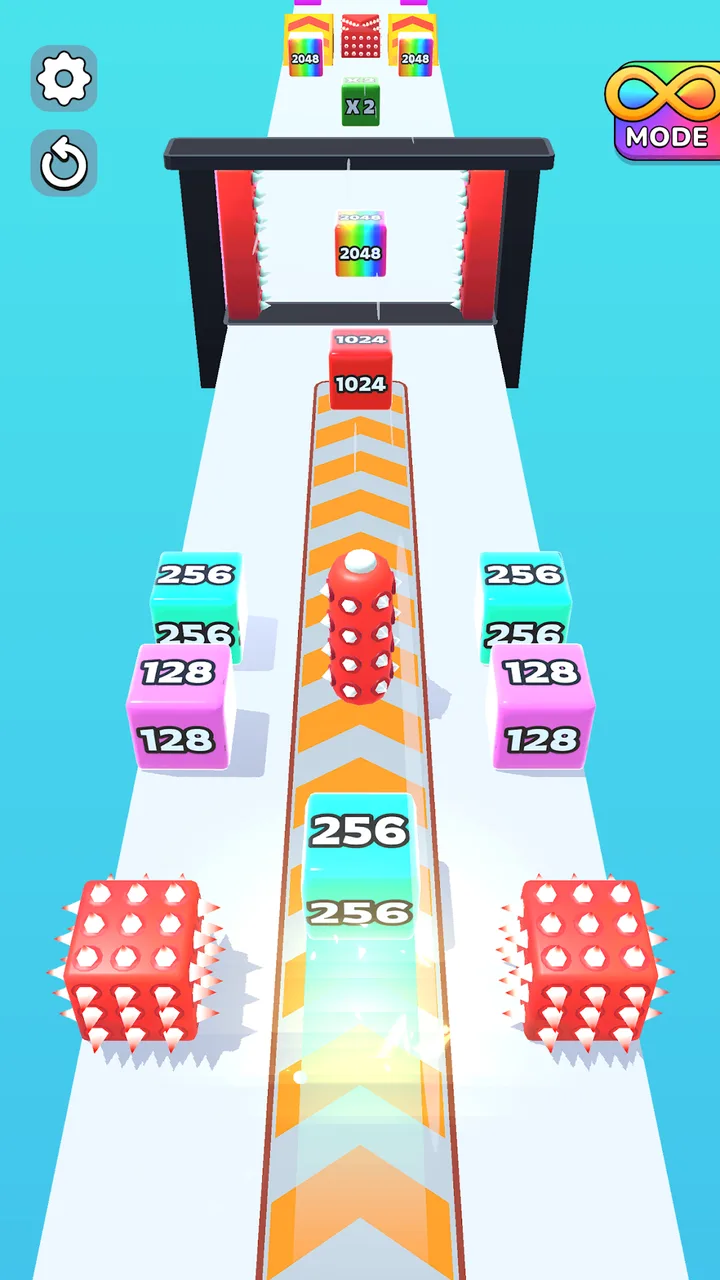 Jelly Run 2048 screenshot 1