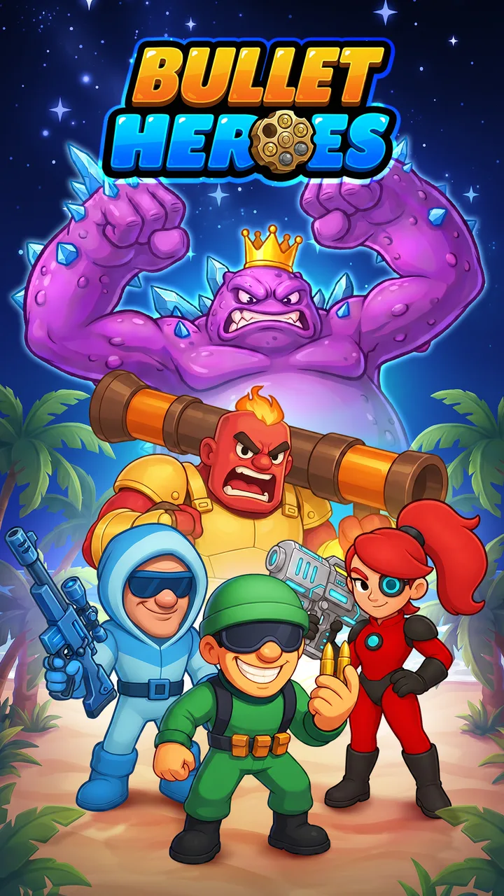 Bullet Heroes: TD RPG Shooter screenshot 1